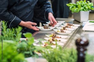Petites bouchées apéritives fait de viande