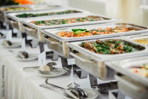 Grand buffet de mariage